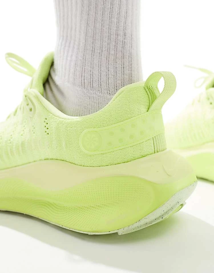 Nike Running ReactX Infinity Run 4 Trainers In Yellow For Men 7 Nike Running ReactX Infinity Run 4 Trainers In Yellow For Men - Image 5