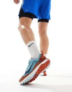 Nike Running React Wildhorse 8 Trainers In Light Blue And Orange For Men Mblue 10 Nike Running React Wildhorse 8 Trainers In Light Blue And Orange For Men Mblue -Nike Sales Store 206103809 3