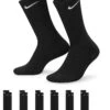 Nike Training Everyday Cushioned 6 Pack Crew Sock In Black For Men -Nike Sales Store 206271892 1 black