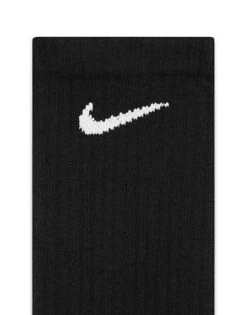 Nike Training Everyday Cushioned 6 Pack Crew Sock In Black For Men -Nike Sales Store 206271892 3