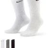 Nike Training Everyday Cushioned 3 Pack Crew Sock In White, Grey And Black For Men Multi -Nike Sales Store 206289505 1 multi