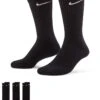 Nike Training Everyday Cushioned 3 Pack Crew Socks In Black For Men -Nike Sales Store 206296850 1 black