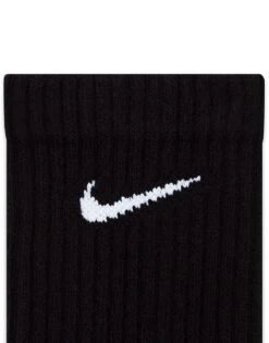 Nike Training Everyday Cushioned 3 Pack Crew Socks In Black For Men -Nike Sales Store 206296850 3