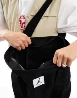 Jordan Flight Holdall Tote Bag In Black For Men -Nike Sales Store 206499701 4