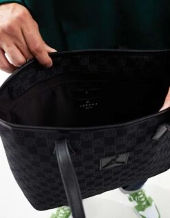 Jordan Monogram Holdall Tote Bag In Black For Men -Nike Sales Store 206499745 4