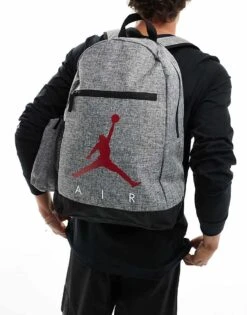 Jordan Air Backpack With Pencil Case In Grey For Men -Nike Sales Store 206499761 3