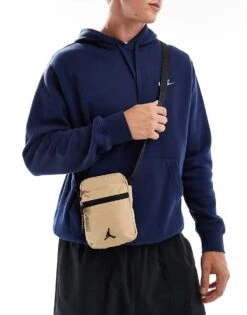 Jordan Airborne Crossbody Bag In Stone For Men -Nike Sales Store 206499770 1 stone 1