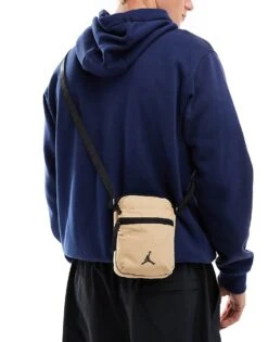 Jordan Airborne Crossbody Bag In Stone For Men -Nike Sales Store 206499770 4
