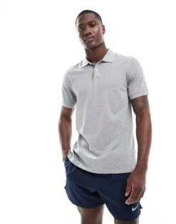 Nike Golf Slim Fit Polo In Grey For Men -Nike Sales Store 206520541 1 grey 1