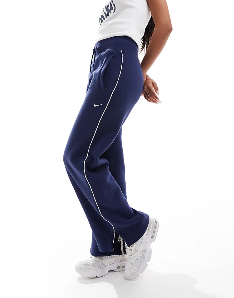 Nike Trend Phioenix Fleece Logo Joggers In Navy For Men 8 Nike Trend Phioenix Fleece Logo Joggers In Navy For Men - Image 6