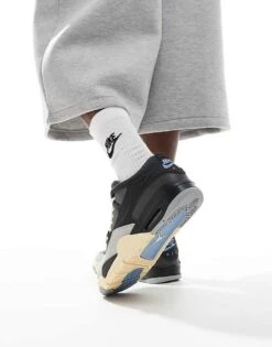 Nike Air Jordan 4 RM Trainers In Dark Grey For Men Charcoal -Nike Sales Store 206610387 4