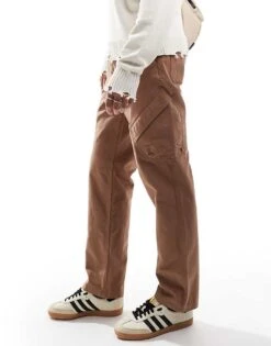 Jordan Chicago Trousers In Brown For Men
