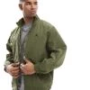 Jordan Essential Wind Jacket In Olive For Men Mid Green -Nike Sales Store 206610500 1 midgreen