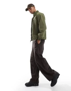 Jordan Essential Wind Jacket In Olive For Men Mid Green -Nike Sales Store 206610500 4