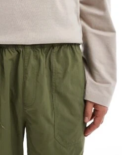 Jordan Essential Statement Woven Trousers In Olive For Men Mid Green -Nike Sales Store 206610511 3