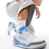 Jordan Spizike Low Trainers In White And Blue For Men 2 Jordan Spizike Low Trainers In White And Blue For Men -Nike Sales Store 206610552 1 white