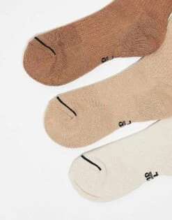 Jordan Everyday 3-pack Socks In Brown Multi For Men -Nike Sales Store 206610638 3