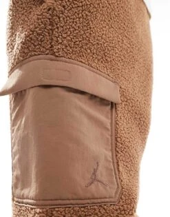 Jordan Flight Sherpa Trousers In Brown For Men 10 Jordan Flight Sherpa Trousers In Brown For Men -Nike Sales Store 206610646 3
