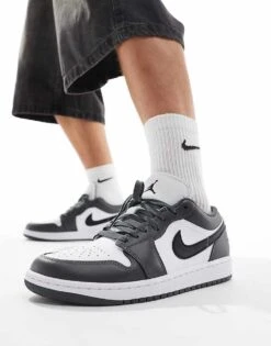 Nike Air Jordan Low Trainers In White And Grey - GREY For Men -Nike Sales Store 206610698 1 grey 1