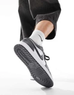 Nike Air Jordan Low Trainers In White And Grey - GREY For Men -Nike Sales Store 206610698 3