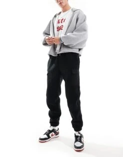 Jordan Flight Sherpa Trousers In Black For Men