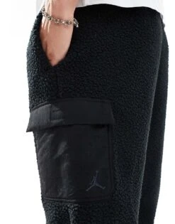Jordan Flight Sherpa Trousers In Black For Men -Nike Sales Store 206610740 3