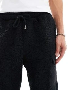 Jordan Flight Sherpa Trousers In Black For Men -Nike Sales Store 206610740 5