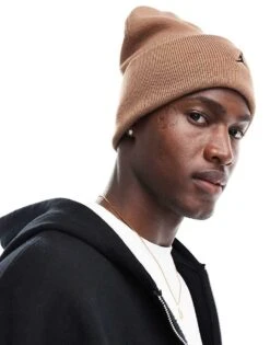 Jordan Essential Peak Beanie In Brown For Men -Nike Sales Store 206610805 4
