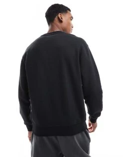 Jordan Brooklyn Fleece Crewneck Sweatshirt In Black For Men -Nike Sales Store 206610808 3