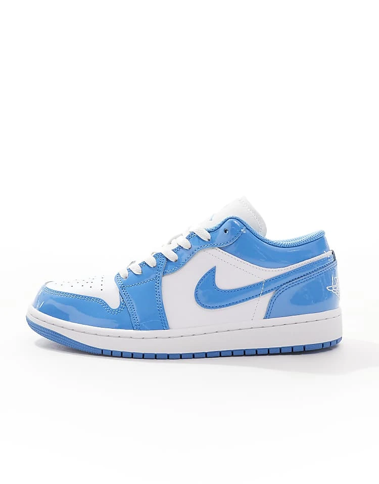Nike Air Jordan 1 Low SE Trainers In White And Blue For Men Light Blue 4 Nike Air Jordan 1 Low SE Trainers In White And Blue For Men Light Blue - Image 2