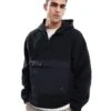 Jordan Flight Sherpa Half Zip Hoodie In Black For Men 1 Jordan Flight Sherpa Half Zip Hoodie In Black For Men -Nike Sales Store 206610850 1 black