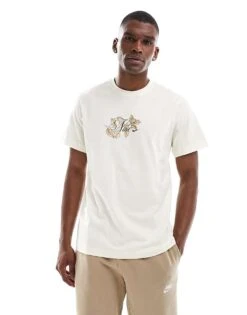 Nike Graphic T-shirt In Sail For Men Cream -Nike Sales Store 206615519 1 cream 1