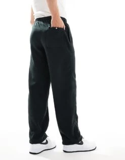 Nike Club Trousers In Black For Men -Nike Sales Store 206615555 4