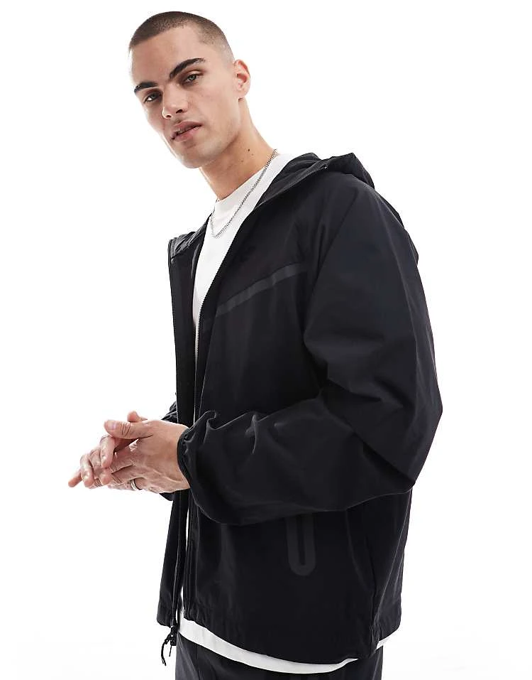 Nike Tech Woven Full Zip Jacket In Black For Men 7 Nike Tech Woven Full Zip Jacket In Black For Men - Image 5