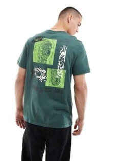 Nike 'slow Your Sole' Graphic T-shirt In Dark Green For Men -Nike Sales Store 206615688 1 darkgreen 1