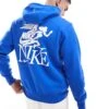 Nike Club Hoodie With Victory Graphic In Blue For Men Mid Blue -Nike Sales Store 206615721 1 midblue