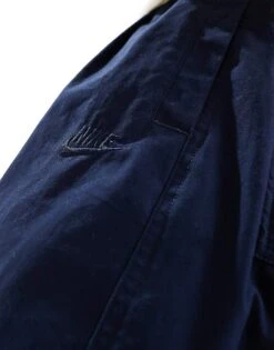 Nike Club Woven Balloon Oversized Trousers In Navy For Men 11 Nike Club Woven Balloon Oversized Trousers In Navy For Men -Nike Sales Store 206615753 4