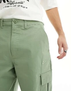 Nike Club Cargo Trousers In Green For Men Light Green -Nike Sales Store 206615755 3