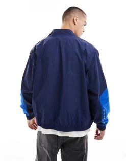 Nike Swoosh Air Woven Tracktop In Navy And Blue For Men -Nike Sales Store 206615799 2