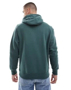 Nike Club Festive Hoodie In Dark Green For Men -Nike Sales Store 206615819 4