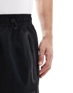 Nike Tech Woven Loose Fit Trousers In Black For Men -Nike Sales Store 206615844 5