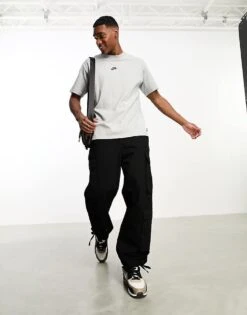 Nike Premium Essentials Unisex Oversized T-shirt In Dark Grey For Unisex -Nike Sales Store 206615884 4