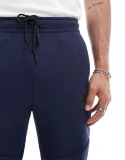 Nike Tech Fleece Joggers In Navy For Men -Nike Sales Store 206616132 5