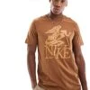 Nike Victory Graphic T-shirt In Brown For Men -Nike Sales Store 206616209 1 brown