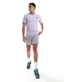 Nike Running Trail Solar Chase T-shirt In Purple For Men -Nike Sales Store 206616423 3