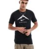 Nike Running Trail Logo T-shirt In Black For Men -Nike Sales Store 206616431 1 black