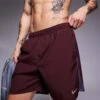 Nike Running Challenger Dri-FIT 7 Inch Shorts In Burgundy For Men -Nike Sales Store 206616465 1 burgundy