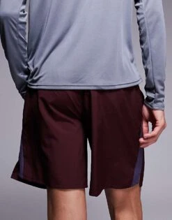 Nike Running Challenger Dri-FIT 7 Inch Shorts In Burgundy For Men -Nike Sales Store 206616465 3