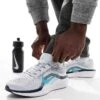 Nike Running Air Winflo 11 Trainers In Grey And Blue For Men -Nike Sales Store 206616514 1 grey