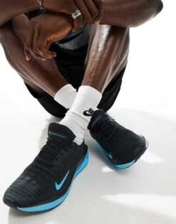 Nike Running ReactX Infinity Run 4 Trainers In Black And Blue For Men 10 Nike Running ReactX Infinity Run 4 Trainers In Black And Blue For Men -Nike Sales Store 206616537 3